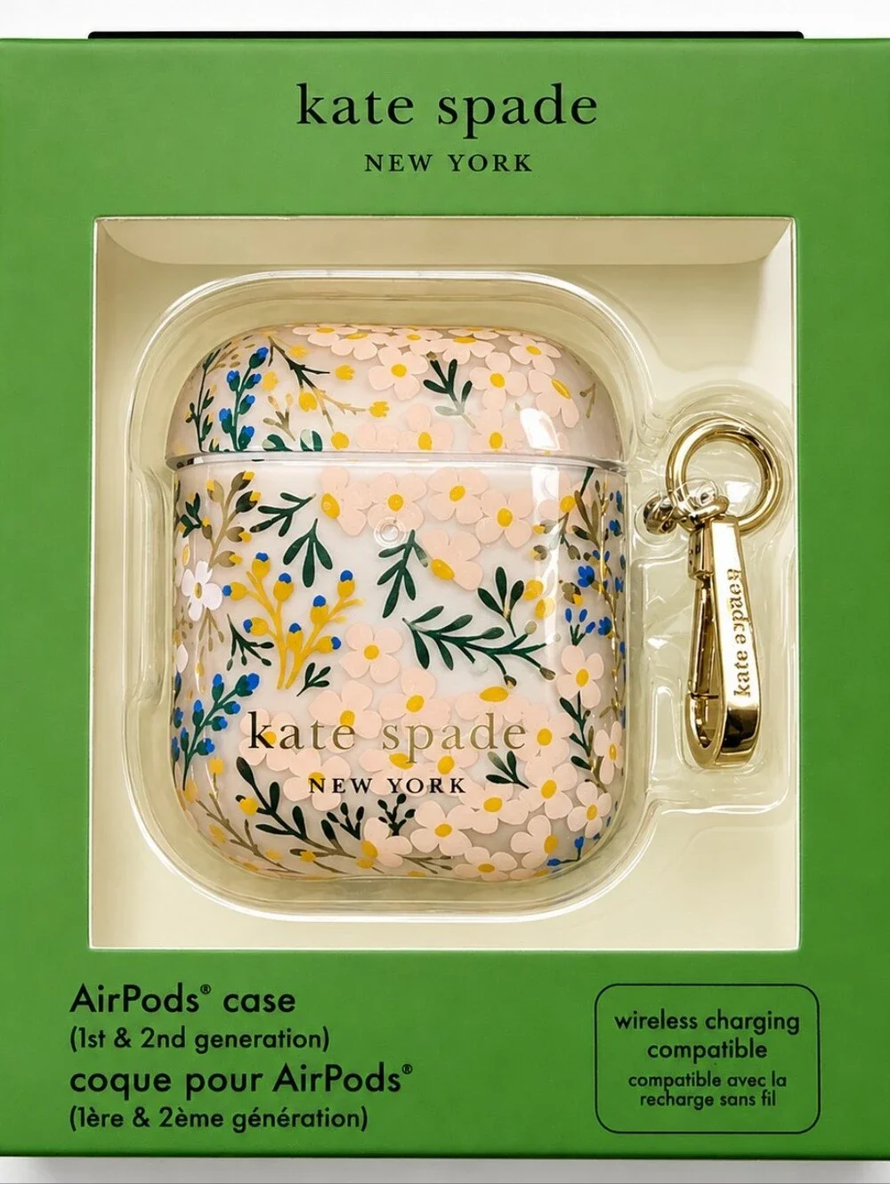 NWT Kate Spade New York Floral‎ AirPods Case